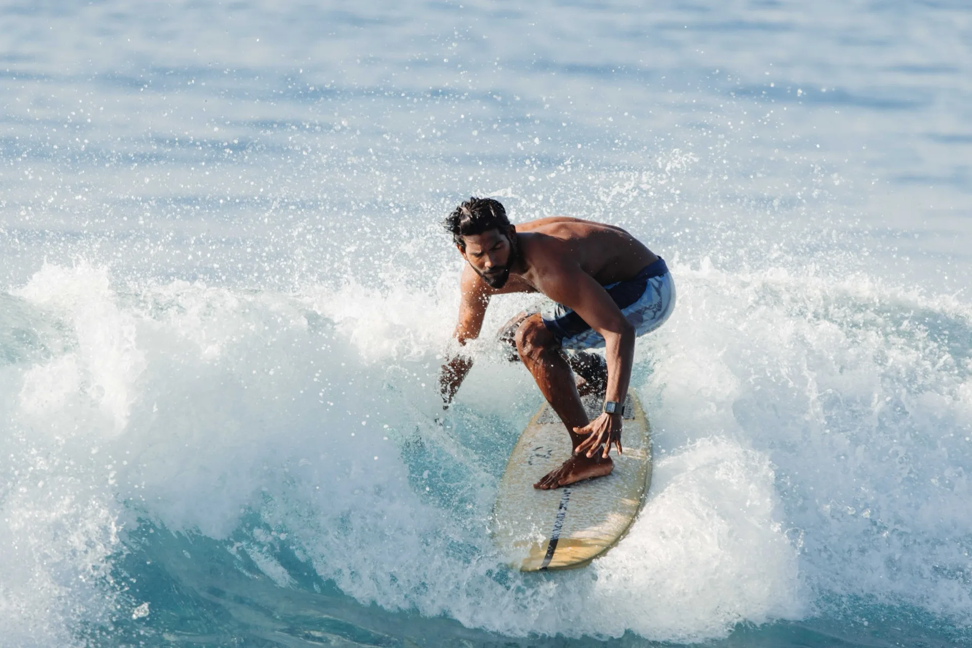 Sail, surf, slow.